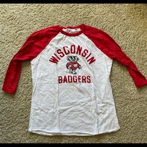 University of Wisconsin UW Madison Baseball Tee size XL